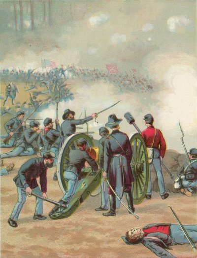 La batalla de Gettysburg de North American