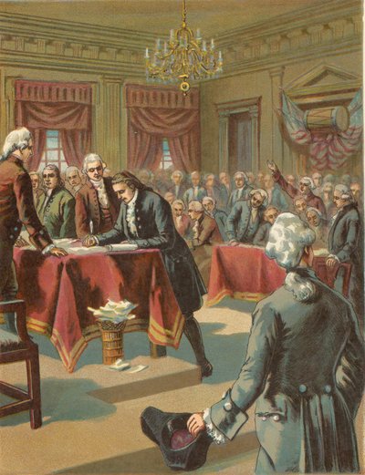 La Declaración de Independencia de North American