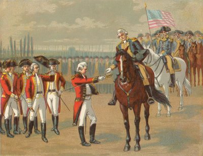 La rendición de Cornwallis de North American