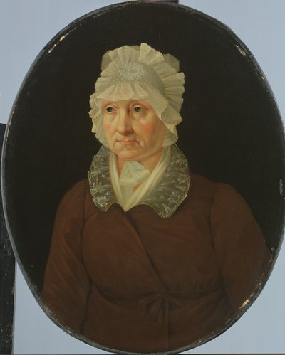 Retrato de una anciana, c.1800 de German Master