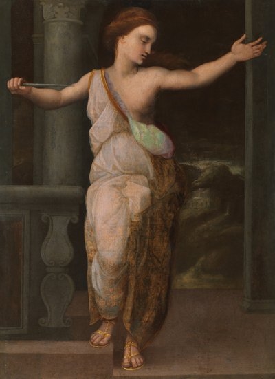 Suicidio de Lucrecia, c.1530-50 de Northern European School