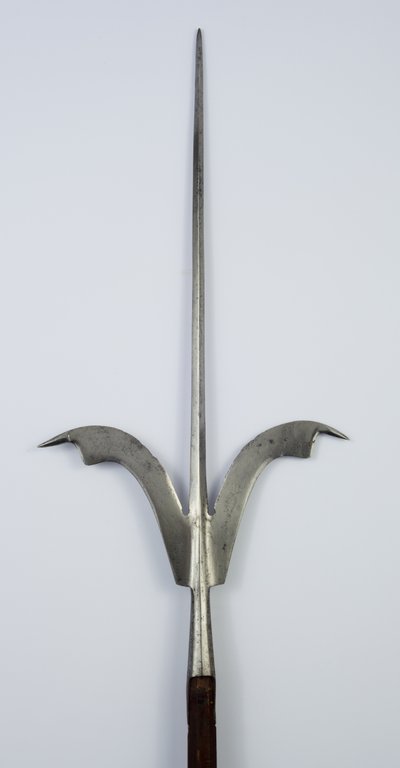 Lanza de Friuli, c.1600 (acero y madera restaurada) de Northern Italian School