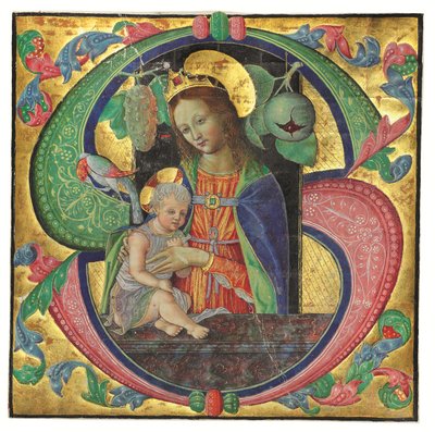 Virgen con el Niño, probablemente Milán, c.1490 de Northern Italian School