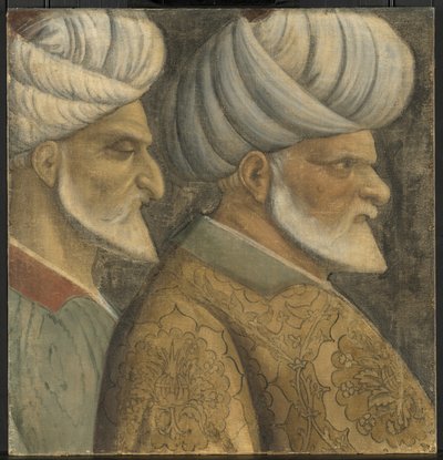 Sinan el Judío y Haireddin Barbarroja, c.1535 de Northern Italian School