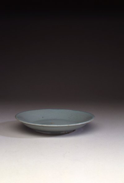 Raro plato poco profundo de Ruyao de Northern Song Dynasty Chinese School