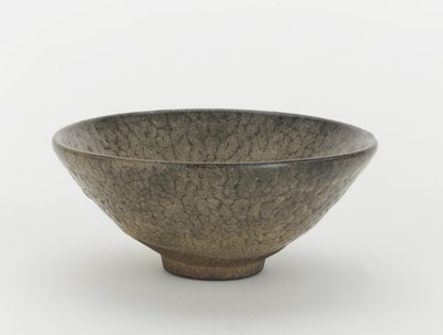 Tazón de té, provincia de Fujian, siglo XI-principios del siglo XII de Northern Song Dynasty Chinese School