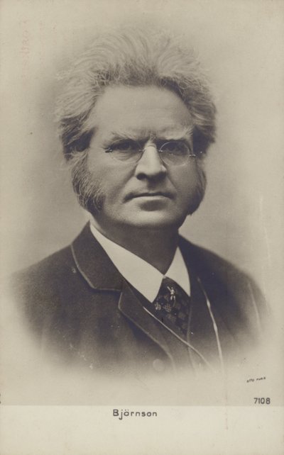 Bjornstjerne Bjornson (1832-1910), escritor noruego ganador del Premio Nobel de Norwegian Photographer