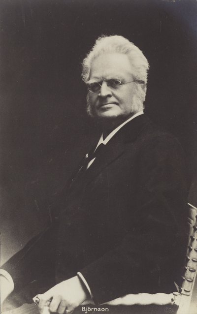 Bjornstjerne Bjornson, compositor noruego (1832-1910) de Norwegian Photographer