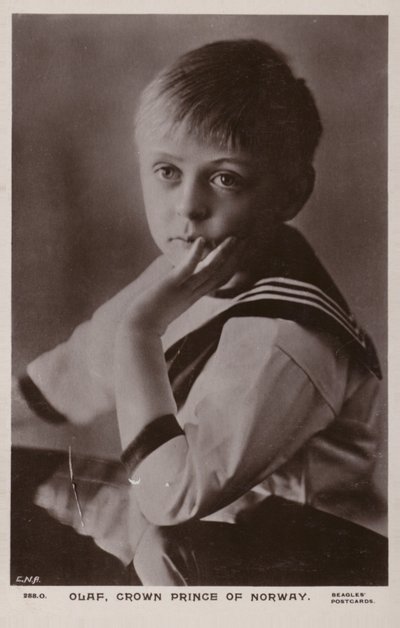 Olaf Príncipe Heredero de Noruega de Norwegian Photographer