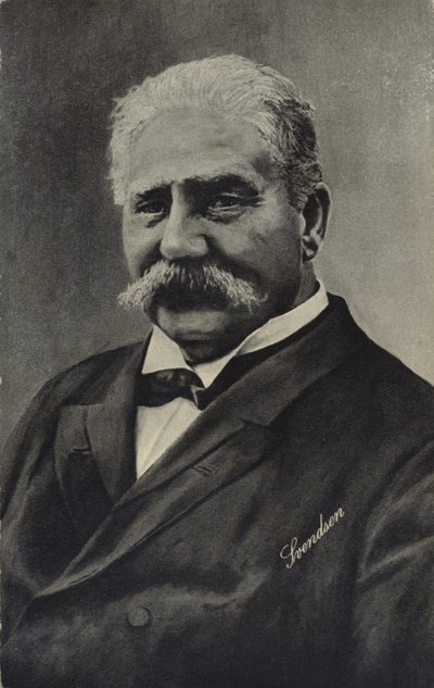 Retrato de Johan Svendsen de Norwegian Photographer