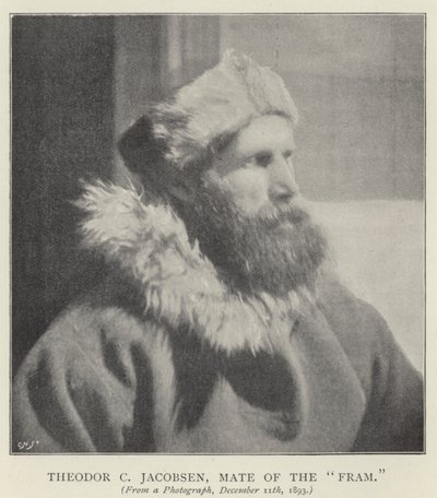 Theodor C Jacobsen, compañero del "Fram" de Norwegian Photographer