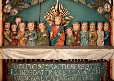 Última Cena (detalle) de Norwegian School