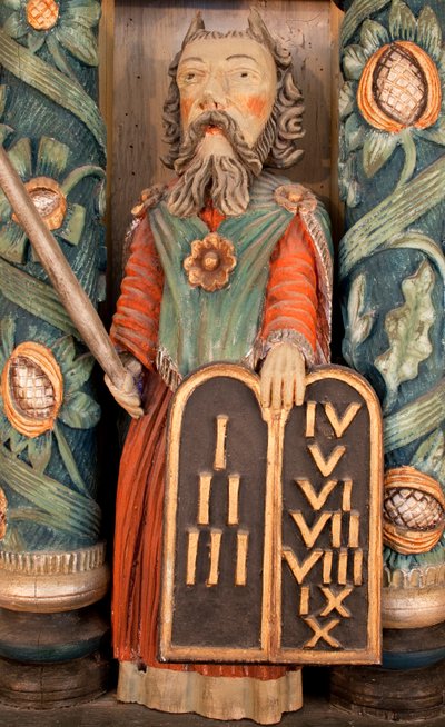 Moisés (detalle) de Norwegian School