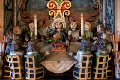 La Última Cena (detalle) de Norwegian School