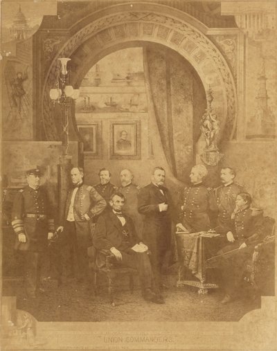 Comandantes de la Unión de Notman Photograph Company