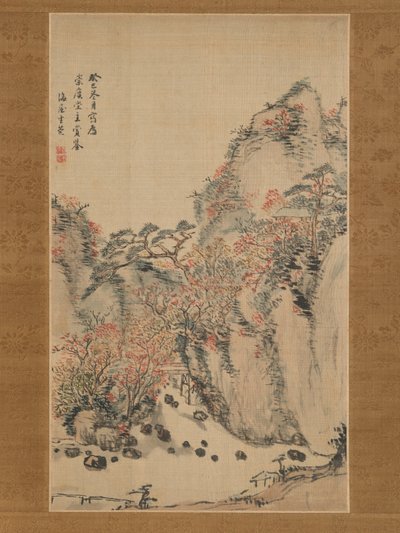 Paisaje de otoño en Eigenji, 1833 de Nukina Kaioku