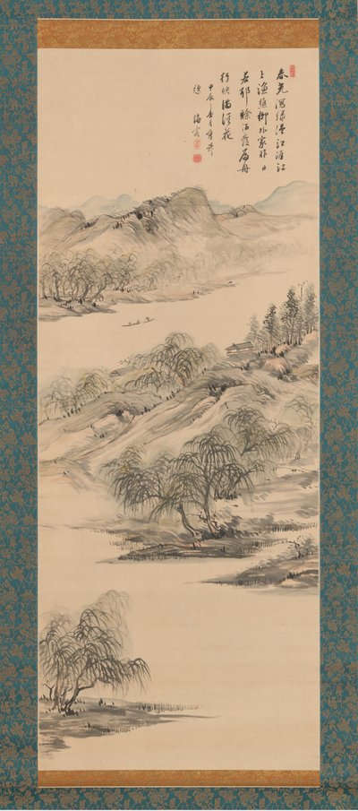 Paisaje de Primavera de Nukina Kaioku
