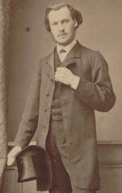 Retrato del compositor Charles Lenepveu 1840-1910, 1870 de Numa Blanc
