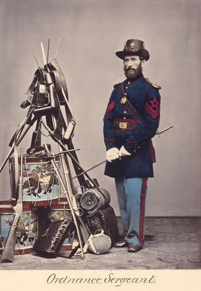 Sargento de artillería de O.H. Willard