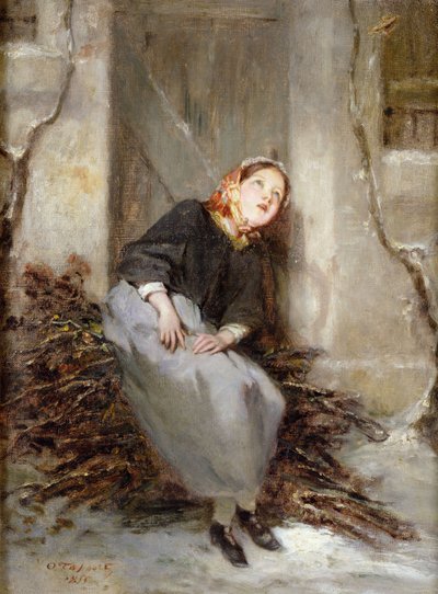 El recolector de ramitas, 1855 de Octave Tassaert