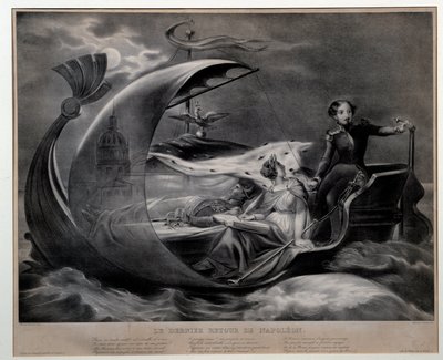 El último regreso de Napoleón de Octave Tassaert