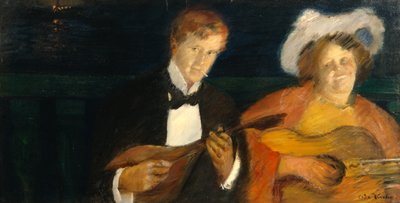Pájaros nocturnos, Bokken Lasson y Sten Drewsen de Oda Krohg