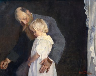 Pobrecita (Chrisitan Rogh y Nana) de Oda Krohg