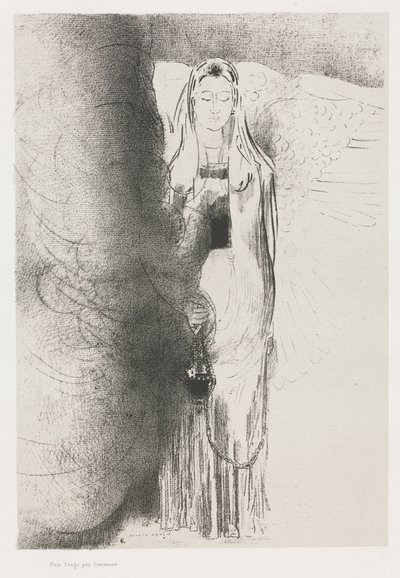 Y el Ángel Tomó el Incensario de Odilon Redon