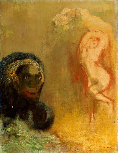 Andrómeda y el Monstruo de Odilon Redon