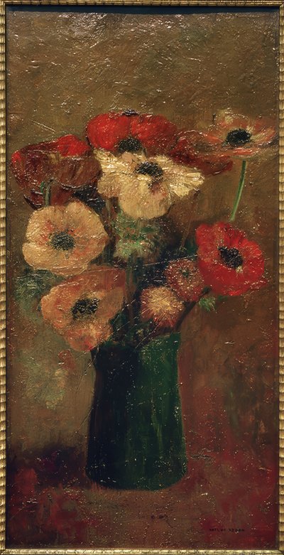 Anémonas de Odilon Redon