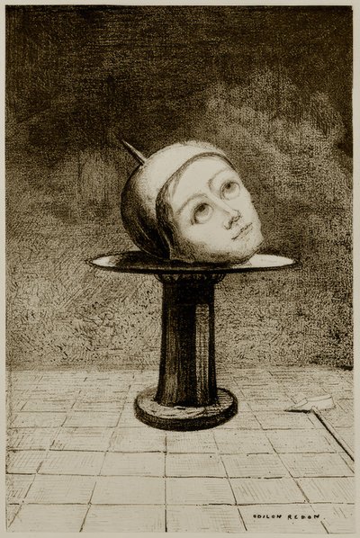 En la cáscara de Odilon Redon