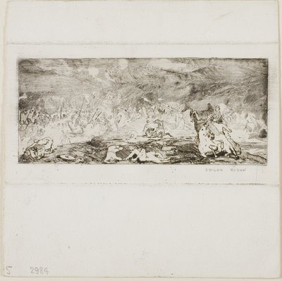 Batalla de Odilon Redon
