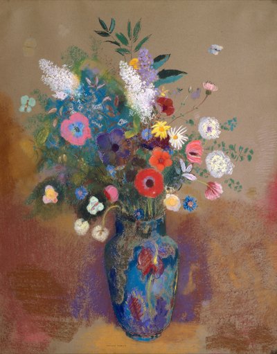 Ramo de flores, c.1905 de Odilon Redon