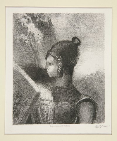 Br?nnhilde, frontispicio de La Revue Wagnerienne de Odilon Redon