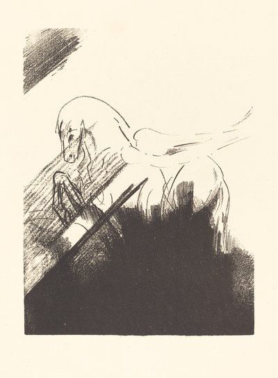 Caballo alado de Odilon Redon