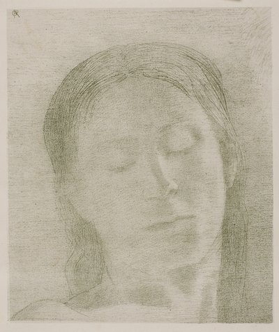 Ojos Cerrados de Odilon Redon