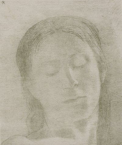 Ojos Cerrados de Odilon Redon