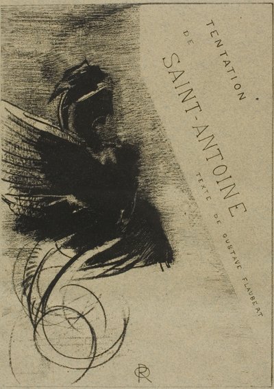 Portada-Frontal para la Tentación de San Antonio de Odilon Redon