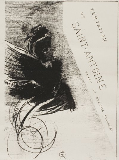 Portada de La Tentación de San Antonio (1ª serie) de Odilon Redon