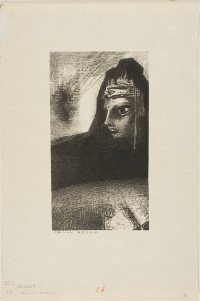 Pico oscuro de Odilon Redon