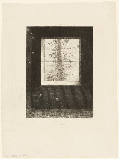 Día, lámina 6 de Sueños de Odilon Redon