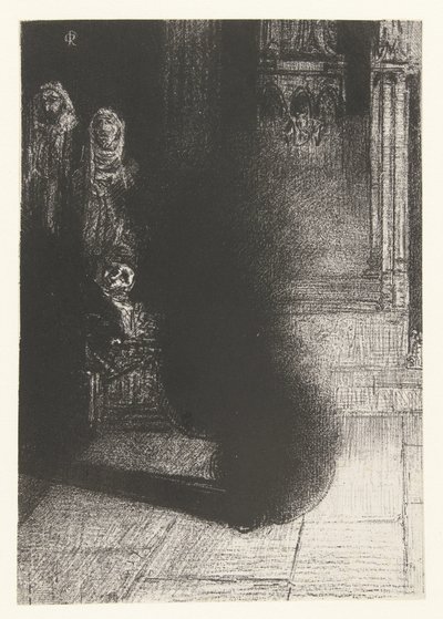 De zwarte vlammen las antorchas negras de Odilon Redon