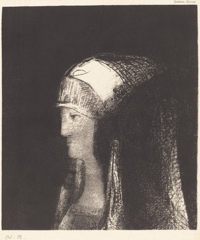 Druidesa de Odilon Redon