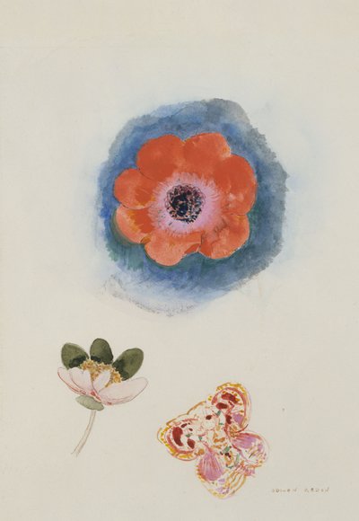 Blumenstudie de Odilon Redon