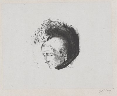 Frontispicio de "Le Mouvement Idealiste en Peinture" de André Mellerio de Odilon Redon
