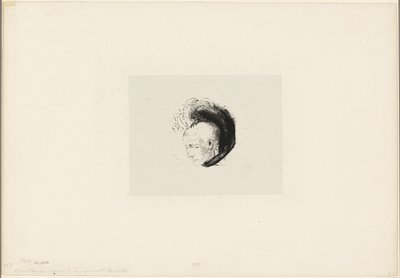Frontispicio de Le mouvement idéaliste en peinture (El movimiento idealista en la pintura) de André Mellerio de Odilon Redon