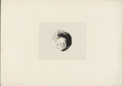 Portada de Le mouvement idéaliste en peinture (El movimiento idealista en la pintura) de André Mellerio de Odilon Redon