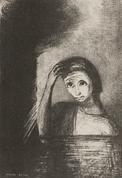 Frontispicio de Les Debacles de Emile Verhaeren de Odilon Redon