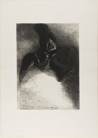 Frontispicio a Gustave Flaubert de Odilon Redon