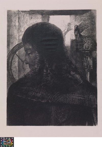 Alemán: Der alte Ritter
Holandés: De oude Ridder de Odilon Redon